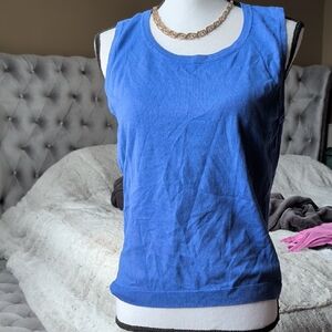 Talbots Cobalt Blue Sleeveless Top